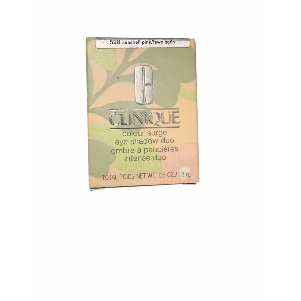 Clinique‎ Color Surge Eye Shadow Duo 528 Pink/fawn Satin